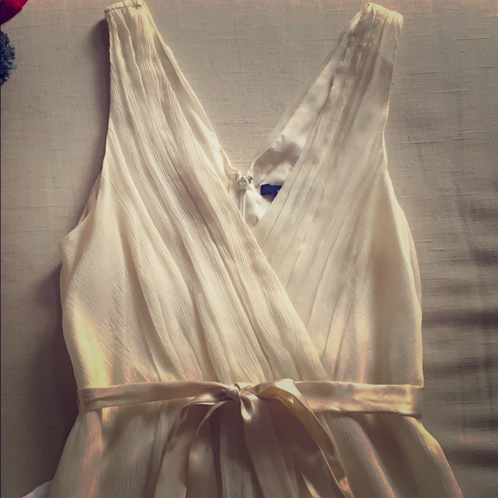 Saja 100% Silk tea length dress